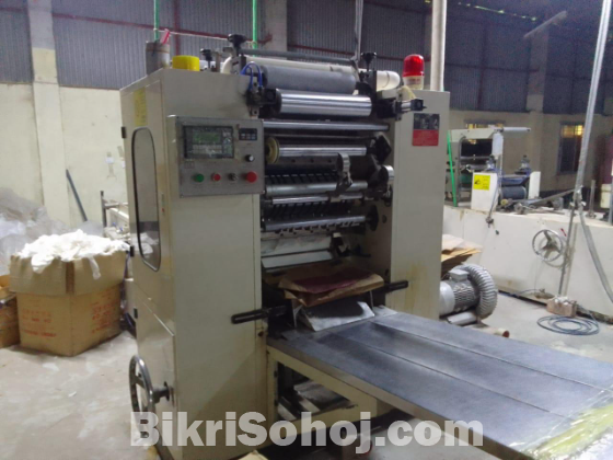 Tissue paper converting machines (tissue factory)
